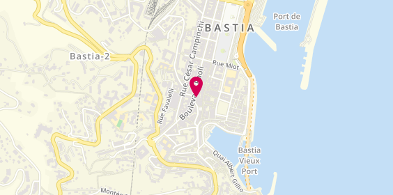 Plan de La Chaise Longue, 18 Boulevard Paoli, 20200 Bastia