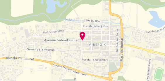 Plan de A Propos, 4-22 Rue Mgr de Cambon, 09500 Mirepoix