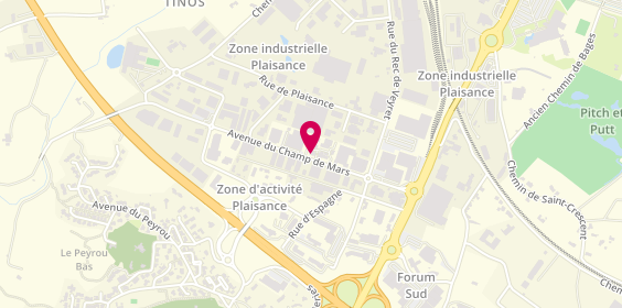 Plan de Boilisé, 10 avenue du Champ de Mars, 11100 Narbonne