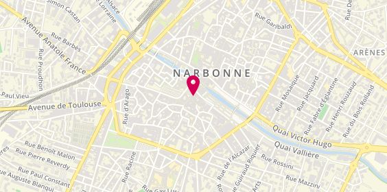 Plan de La Maison de Stéphane, 43 Rue du Pont des Marchands, 11100 Narbonne