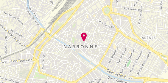 Plan de Ma.concept Store, 20 Rue Droite, 11100 Narbonne