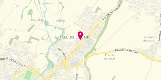 Plan de La Boutique de Geraldine, 8 Route de Lourdes, 65290 Juillan