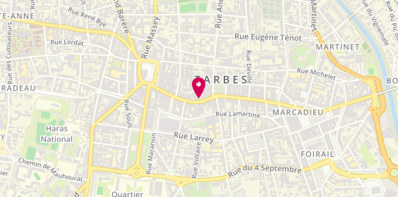 Plan de So Cosy, 22 Rue Maréchal Foch, 65000 Tarbes