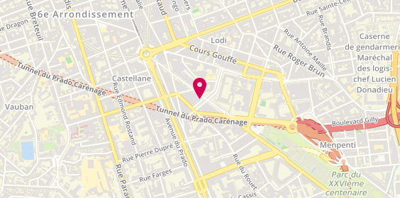 Plan de Fermob, 32 avenue Jules Cantini, 13006 Marseille