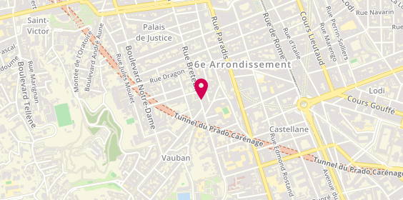 Plan de Atelier 159, 135 Rue Breteuil, 13006 Marseille