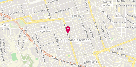 Plan de Quinta Folk Collectif, 119 Rue Paradis, 13006 Marseille