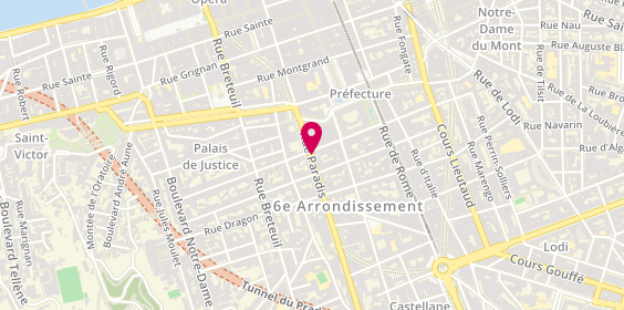 Plan de Quadro, 103 Rue Paradis, 13006 Marseille