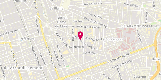 Plan de Fabiance - Stenior, 13 Rue Langeron, 13006 Marseille