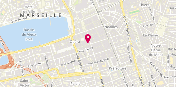 Plan de La Maison Marseillaise, 38 Rue Francis Davso, 13001 Marseille