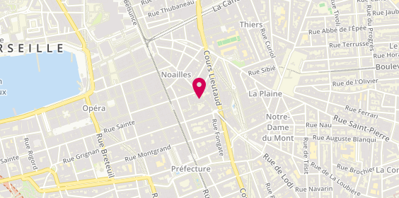 Plan de Joli Rouge Mobilier/Décoration XXème, 72 Rue d'Aubagne, 13001 Marseille