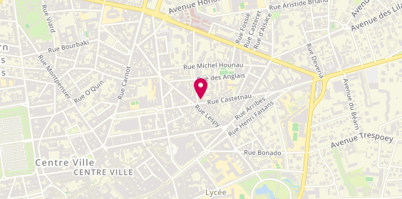 Plan de Aux Brins de Pailles, 50 Rue Castetnau, 64000 Pau