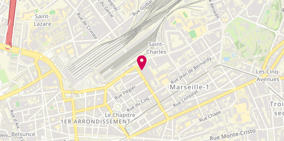 Plan de Atelier Ni, 34 Boulevard National, 13001 Marseille