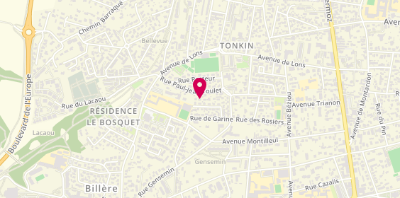 Plan de Le Temple du Design, 30 Rue Pierre Laplante, 64140 Billère