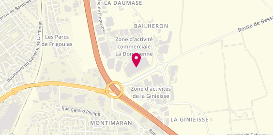 Plan de Castorama, Zone d'Activité Commerciale de la Domitienne
12 Rond-Point Vincent Badie, 34500 Béziers