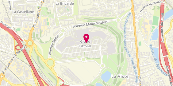 Plan de Artypik, Centre Commercial Grand Littoral
11 Avenue de Saint Antoine, 13015 Marseille