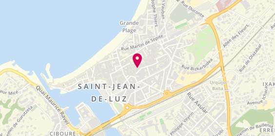 Plan de Serenissime, 48 Rue Léon Gambetta, 64500 Saint-Jean-de-Luz