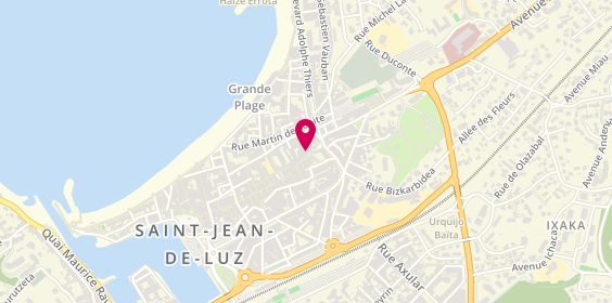 Plan de Ehuna, 1 Rue Louis-Fortuné Loquin, 64500 Saint-Jean-de-Luz