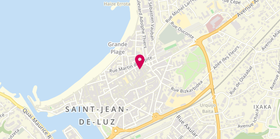 Plan de Sa Ducru, 7 Rue Louis-Fortuné Loquin, 64500 Saint-Jean-de-Luz