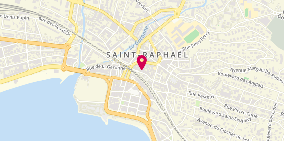 Plan de Maxi Bazar, 71 avenue Victor Hugo, 83700 Saint-Raphaël