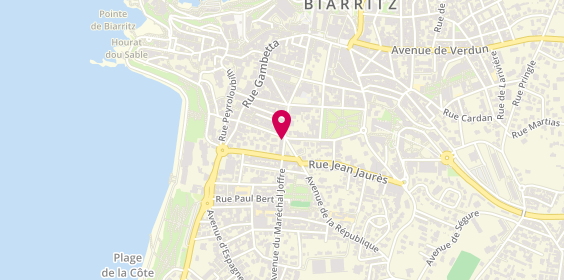 Plan de Kazuo, 2 avenue Maréchal Joffre, 64200 Biarritz