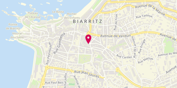 Plan de Chez Zel, 12 avenue du Maréchal Foch, 64200 Biarritz