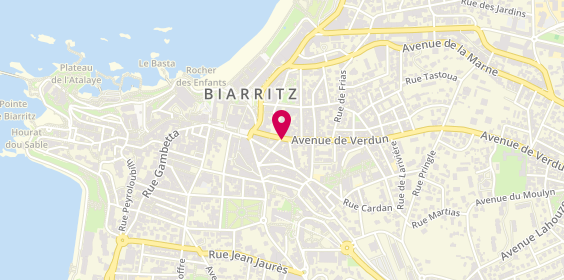 Plan de Paul & Compagnie, 8 avenue de Verdun, 64200 Biarritz