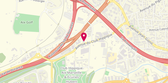 Plan de Dbyp, 570 avenue du Club Hippique, 13090 Aix-en-Provence