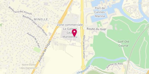 Plan de Castorama, avenue de Fréjus, 06210 Mandelieu-la-Napoule
