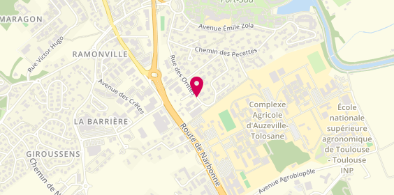 Plan de Voltex, 31 Rue des Ormes, 31520 Ramonville-Saint-Agne