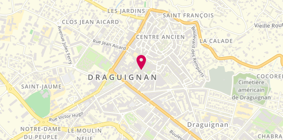 Plan de Les Vents du Sud, 24 Rue de la République, 83300 Draguignan