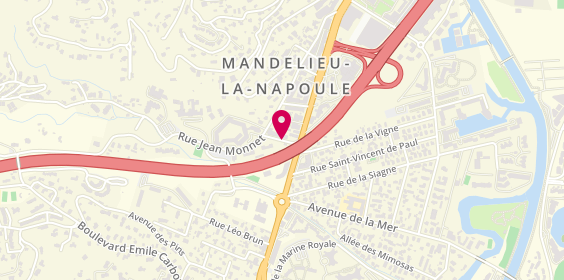 Plan de Decowell, Les Alizes
2 Rue du Colonel Alary, 06210 Mandelieu-la-Napoule