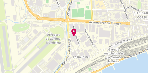 Plan de But, avenue des Arlucs, 06150 Cannes