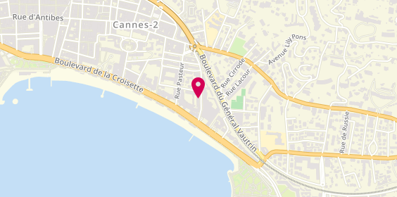 Plan de Les Quatre Saisons, 20 Rue Latour-Maubourg, 06400 Cannes