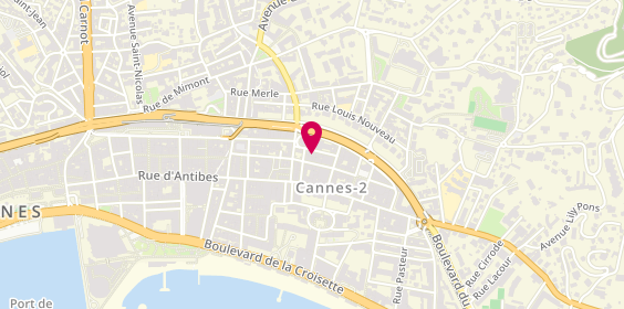 Plan de L'Ecrin, 8 Rue des Mimosas, 06400 Cannes