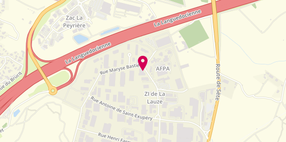 Plan de AXDIS PRO - Agence Montpellier, 9 Rue Jean Mermoz, 34430 Saint-Jean-de-Védas
