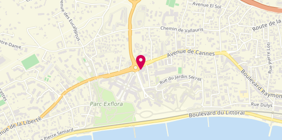 Plan de Gifi, 51 avenue de Cannes, 06160 Antibes