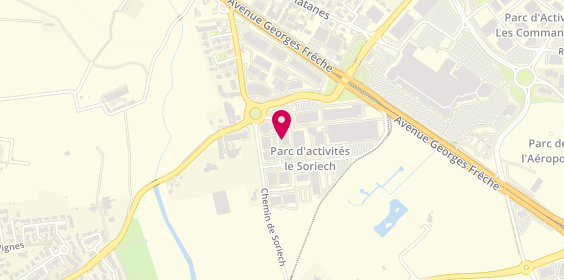 Plan de Monsieur Meuble, Centre Commercial le Soriech
Rond-Point de Soriech, 34970 Lattes
