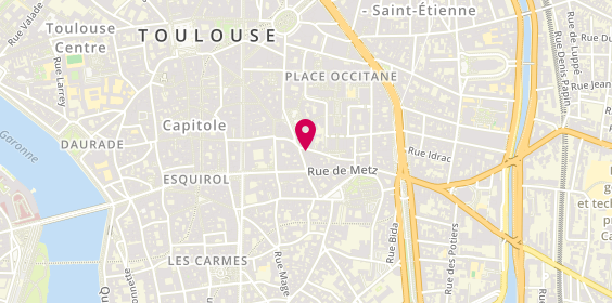 Plan de Estampille, 4 rue d'Astorg, 31000 Toulouse