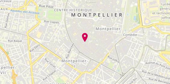 Plan de La Maison Marguerite, 2 Rue du Petit Saint-Jean, 34000 Montpellier