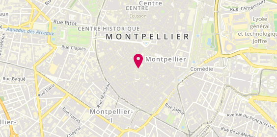 Plan de Géraldine Laure, 10 Rue de l'Ancien Courrier, 34000 Montpellier