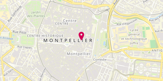 Plan de Les Bougies de Charroux, 2 Rue Glaize, 34000 Montpellier