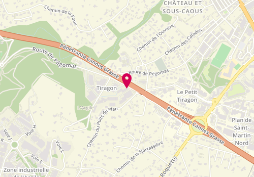 Plan de Surface Concept, 1115 Route de Pegomas
Zone Industrielle du Tiragon, 06370 Mouans-Sartoux