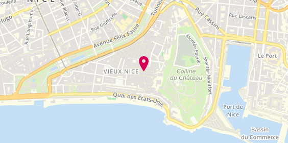 Plan de Ici-Là-Bas, 37 Rue Droite, 06300 Nice