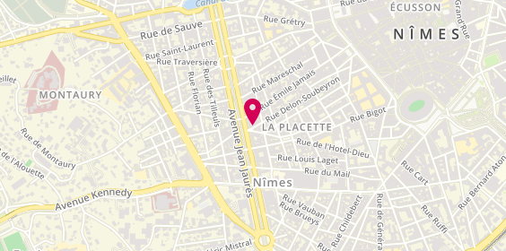 Plan de Quincaillerie Provencale, 42 Rue Delon Soubeyran, 30900 Nîmes