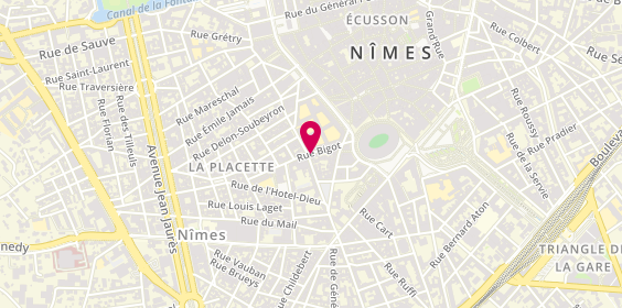 Plan de Antichambre Chambres Urbaines, 11 Rue Bigot, 30900 Nîmes
