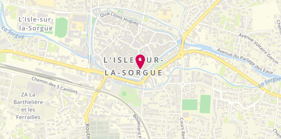 Plan de Mélissande, 64 Rue de la République, 84800 L'Isle-sur-la-Sorgue