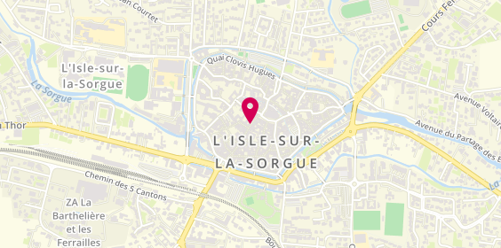 Plan de L'Ilot Caprices, 11 Rue Carnot, 84800 L'Isle-sur-la-Sorgue