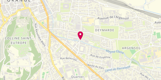 Plan de Espace Revêtements, 577 avenue Rodolphe d'Aymard, 84100 Orange