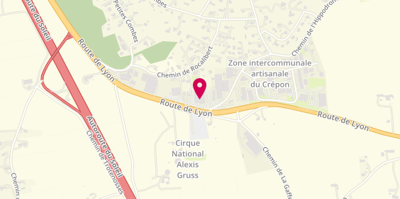 Plan de Centrakor, 422 Rue des Artisans, Route Nationale 7 Zone Aménagement Crépon Sud
Chem. Rocalibert, 84420 Piolenc