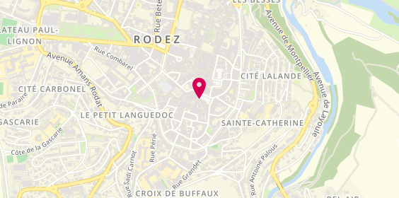 Plan de HOUS'TALET concept store, 14 place du Bourg, 12000 Rodez
